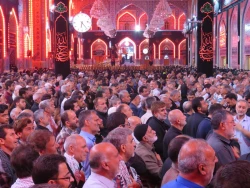 مراسم عزاداری زائران ایرانی در حرم سیدالشهدا (ع) برگزار شد 2