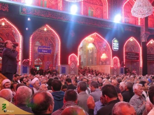 مراسم عزاداری زائران ایرانی در حرم سیدالشهدا (ع) برگزار شد 2