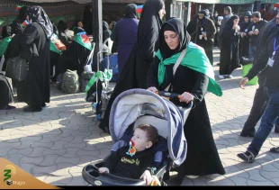 تصاویر زائران جمهوری آذربایجان در موکب اربعین مرز آستارا 2
