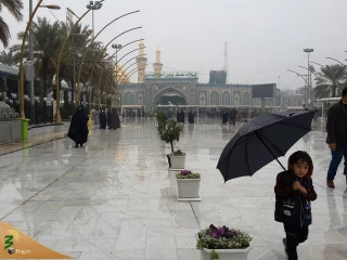 هوای عراق بارانی می شود 