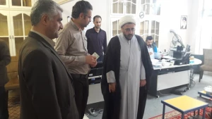 بازدیدنماینده بعثه رهبری از دفتر کنسولگری عراق در اردبیل