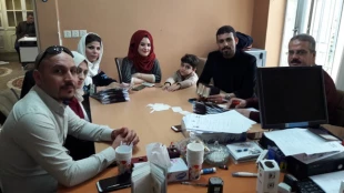 بازدید مسئول دفتر نمایندگی بعثه مقام معظم رهبری استان اردبیل از دفتر موقت کنسولگری عراق در استان 7
