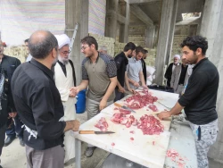 مسئول دفتر نمایندگی بعثه در عراق به همراه هیات همراه:

دیدار و بازبینی از مواکب مستقر در کربلا  2
