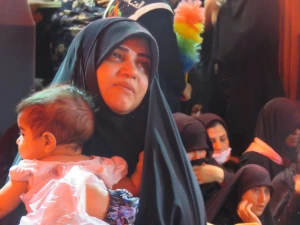 برگزاری دعای پرفیض کمیل در خیمه گاه حسینی / تصویر