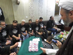 دیدار خادمان افتخاری خیمه گاه حسینی با نماینده بعثه رهبری در عراق: 

نجفی روحانی: اربعین تجلی نهج البلاغه است. 4