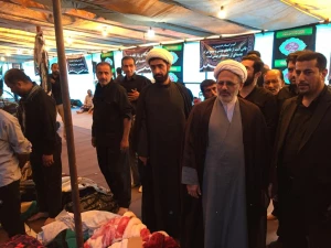 ارائه خدمات مختلف به زائران اربعین در موکب اهالی مازندران
