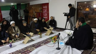 محفل قرآنی مشترک قاریان ایرانی و عراقی در کربلا 5