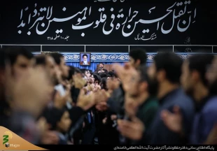 مراسم عزاداری اربعین حسینی با حضور رهبر انقلاب برگزار شد 4