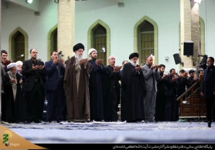 مراسم عزاداری اربعین حسینی با حضور رهبر انقلاب برگزار شد 7