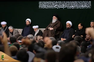 مراسم عزاداری اربعین حسینی با حضور رهبر انقلاب برگزار شد 8