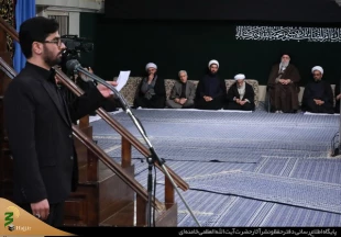 مراسم عزاداری اربعین حسینی با حضور رهبر انقلاب برگزار شد 15