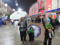 گزارش تصویری : بارش باران  در کربلای معلی  7