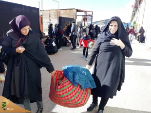 شور، صفا و مهربانی، کاروان‌های زائران پیاده حضرت رضا (ع) به مشهد مقدس نزدیک می‌شوند/ تصاویر 3