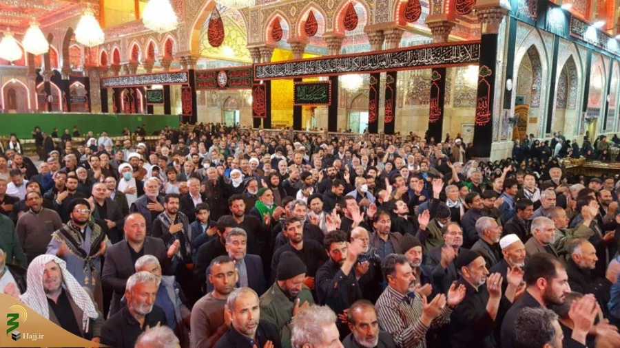 گزارش تصویری:
 مراسم سخنرانی و عزاداری رحلت پیامبر اکرم (ص) و شهادت امام حسن مجتبی (ع) در حرم امام حسین (ع) 6