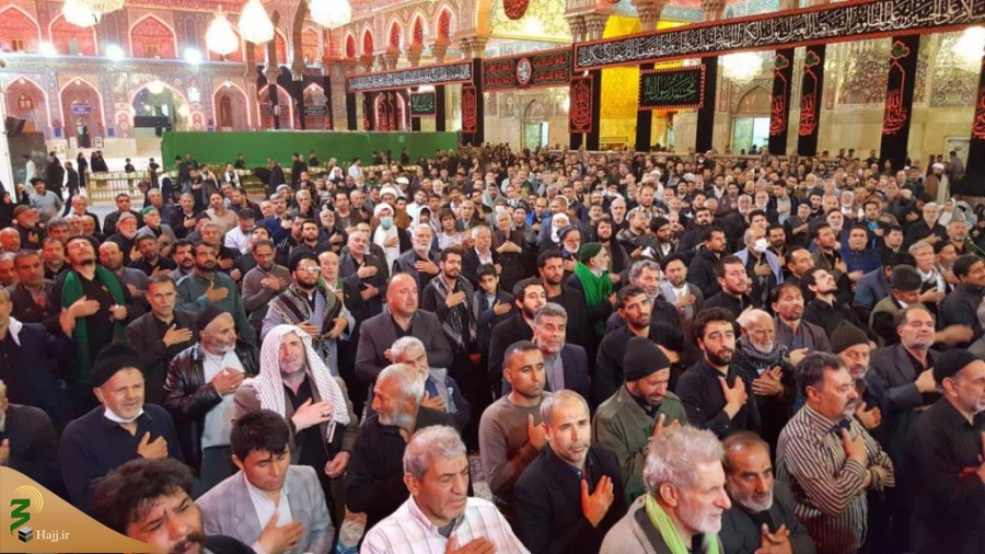 گزارش تصویری:
 مراسم سخنرانی و عزاداری رحلت پیامبر اکرم (ص) و شهادت امام حسن مجتبی (ع) در حرم امام حسین (ع) 7