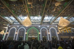با فرارسیدن ماه ربیع الاول؛ 
حرم حضرت ابا الفضل العباس (ع) لباس عزا از تن در آورد 8