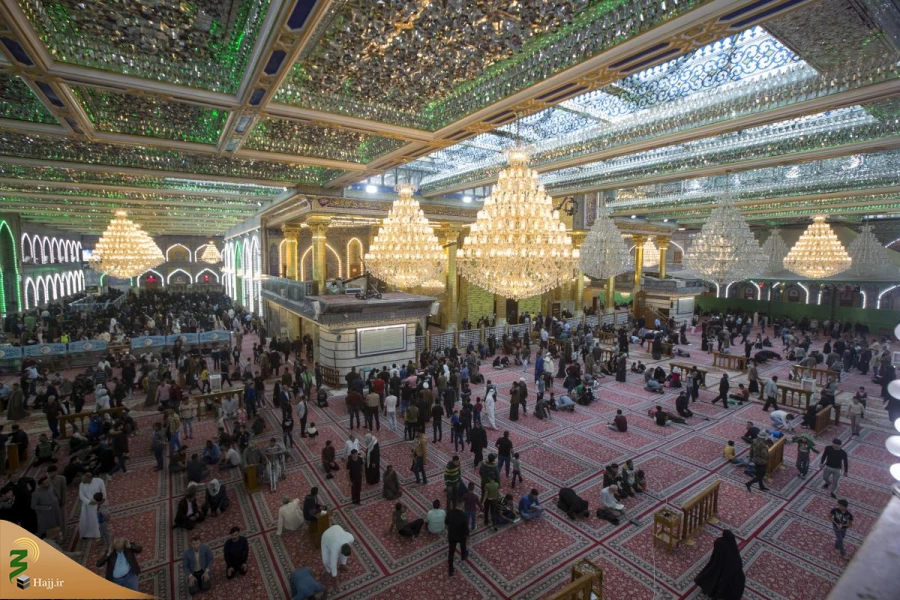 با فرارسیدن ماه ربیع الاول؛ 
حرم حضرت ابا الفضل العباس (ع) لباس عزا از تن در آورد 9