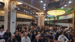 گزارش تصویری: برگزاری مراسم بعثه مقام معظم رهبری در سرداب علقمی 2