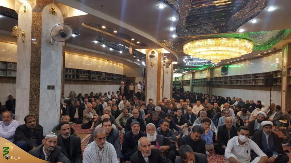 گزارش تصویری: برگزاری مراسم بعثه مقام معظم رهبری در سرداب علقمی 2