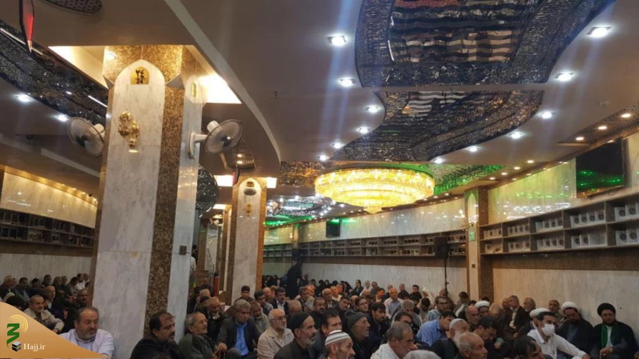 گزارش تصویری: برگزاری مراسم بعثه مقام معظم رهبری در سرداب علقمی 4