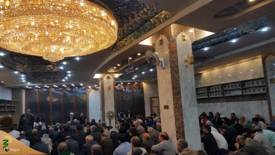گزارش تصویری: برگزاری مراسم بعثه مقام معظم رهبری در سرداب علقمی 5