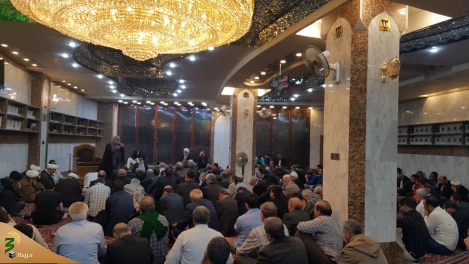 گزارش تصویری: برگزاری مراسم بعثه مقام معظم رهبری در سرداب علقمی 7