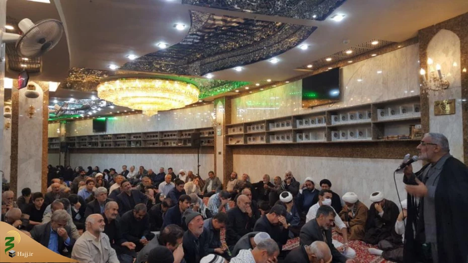 گزارش تصویری: برگزاری مراسم بعثه مقام معظم رهبری در سرداب علقمی 10