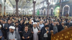 گزارش تصویری: مراسم سخنرانی و مداحی حرم حسینی در ایام ربیع الاول 4