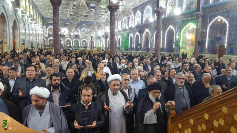 گزارش تصویری: مراسم سخنرانی و مداحی حرم حسینی در ایام ربیع الاول 4