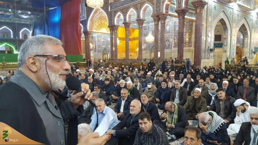 گزارش تصویری: مراسم سخنرانی و مداحی حرم حسینی در ایام ربیع الاول 5