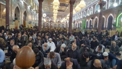 گزارش تصویری: مراسم سخنرانی و مداحی حرم حسینی در ایام ربیع الاول 6
