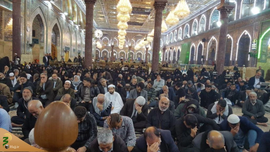 گزارش تصویری: مراسم سخنرانی و مداحی حرم حسینی در ایام ربیع الاول 6