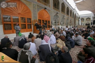 عزاداری زائران حرم امیرالمومنین(ع) در شهادت امام حسن عسکری(ع)+تصاویر 3