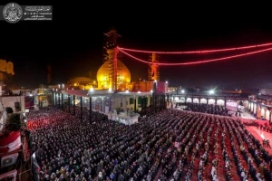 تصاویری از عزاداری حرم امامین عسکریین (ع)