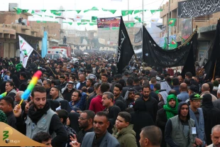 میلیون ها عزادار در جوار حرم امامین عسکریین (ع) حضور یافتند+تصاویر  3