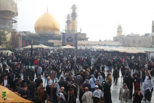 میلیون ها عزادار در جوار حرم امامین عسکریین (ع) حضور یافتند+تصاویر  7