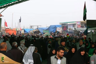 میلیون ها عزادار در جوار حرم امامین عسکریین (ع) حضور یافتند+تصاویر  9
