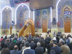 جشن آغاز امامت حضرت مهدی(عج) در حرم سیدالشهداء(ع)+ تصویر 2