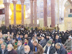 جشن آغاز امامت حضرت مهدی(عج) در حرم سیدالشهداء(ع)+ تصویر 3