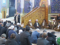 جشن آغاز امامت حضرت مهدی(عج) در حرم سیدالشهداء(ع)+ تصویر 10