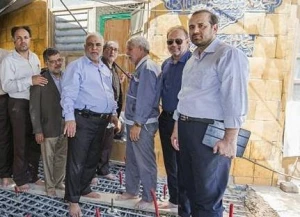 نصب گنبد جدید حرم امام حسین (ع) تا نوروز ۹۸