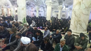 نوای دعای کمیل درحرم مطهر علی بن ابی طالب طنین انداز شد 8
