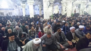 نوای دعای کمیل درحرم مطهر علی بن ابی طالب طنین انداز شد 17