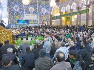 جشن میلاد پیامبر اعظم (ص) و امام صادق(ع) در حرم امام حسین(ع) برگزار شد
