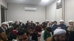 مراسم جشن میلاد پیامبر(ص) و امام صادق(ص) در دفتر نماینده مقام معظم رهبری در عراق 5