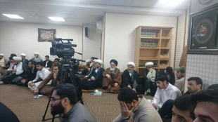 مراسم جشن میلاد پیامبر(ص) و امام صادق(ص) در دفتر نماینده مقام معظم رهبری در عراق 7
