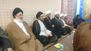 مراسم جشن میلاد پیامبر(ص) و امام صادق(ص) در دفتر نماینده مقام معظم رهبری در عراق 8