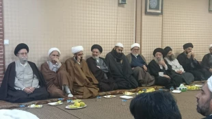 مراسم جشن میلاد پیامبر(ص) و امام صادق(ص) در دفتر نماینده مقام معظم رهبری در عراق 10