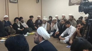 مراسم جشن میلاد پیامبر(ص) و امام صادق(ص) در دفتر نماینده مقام معظم رهبری در عراق 11