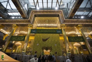 ​​​​​​​حرم حضرت اباالفضل العباس(ع) غرق در سرور و شادی شد+ تصاویر  7